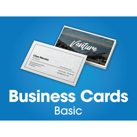 100 x Basic Business Cards - Printed 1 side.