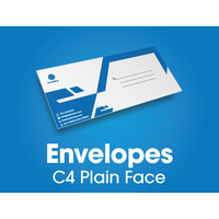 250 x C4 Plain Envelopes - full colour - 229x324mm