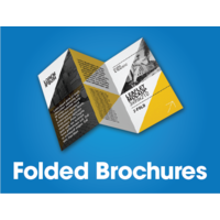 1,000 x DDL (2xDL) Brochures folded