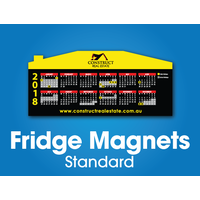 250 x Standard Fridge Magnets - 90x150mm -  0.6mm