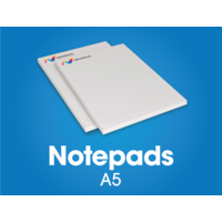 50 x A5 Note Pads - 50 sets - 100gsm bond