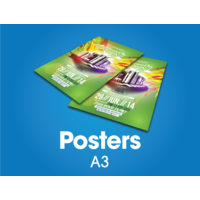 100 x A3 Posters - 150gsm gloss