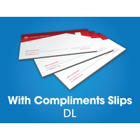 1,000 x With Compliment Slips - 100 gsm bond