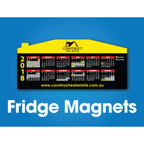 1,000 x DL Fridge Magnets - 97x210mm - 0.6mm